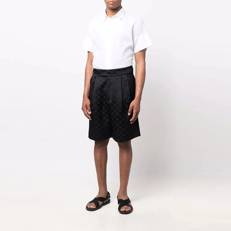 GIORGIO ARMANI Casual Shorts Men Black-1