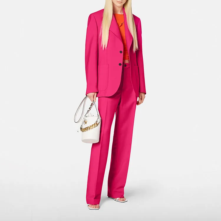 VERSACE Informal Pant 'Fuchsia'-1
