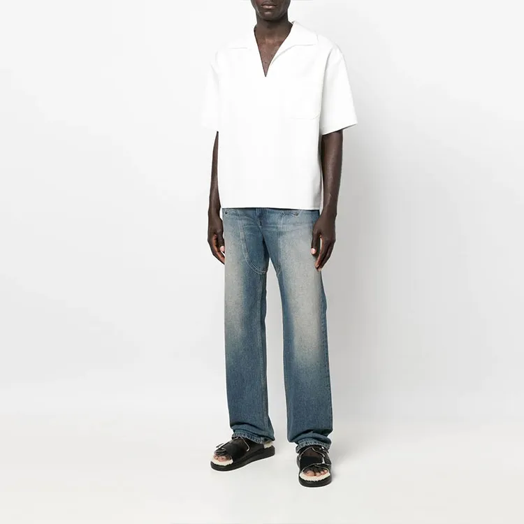 Valentino Polo Shirts Men White-1