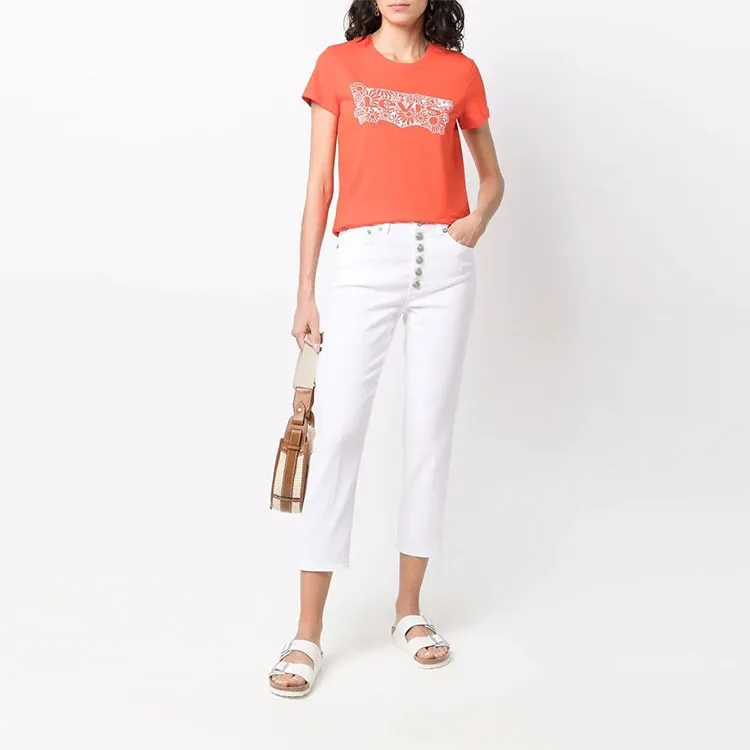 Dondup Koons Logo Patch Cropped Jeans-1