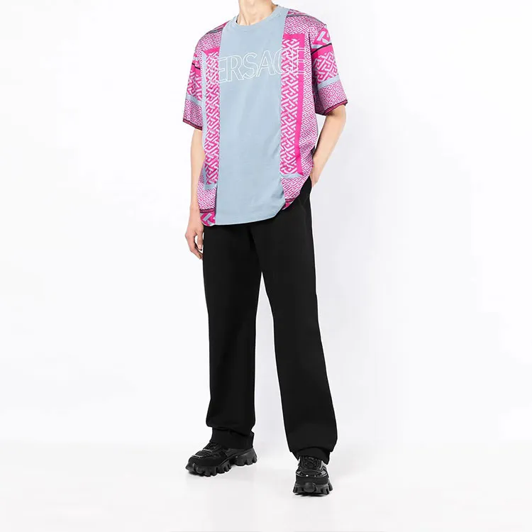 VERSACE T-Shirts Men Multicolor-2