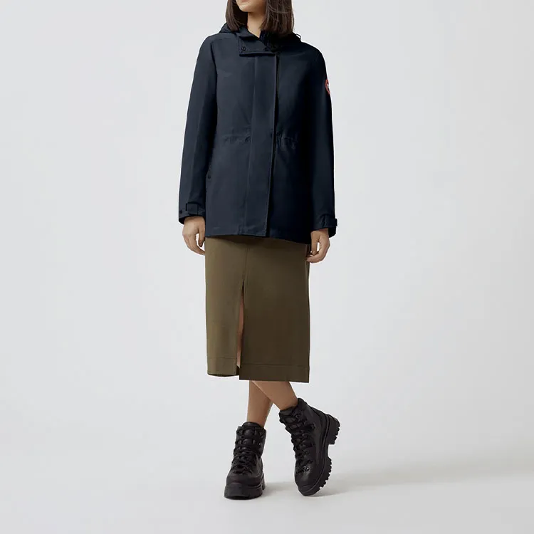 Canada Goose Jackets Coats Women's Cerulean Blue-4