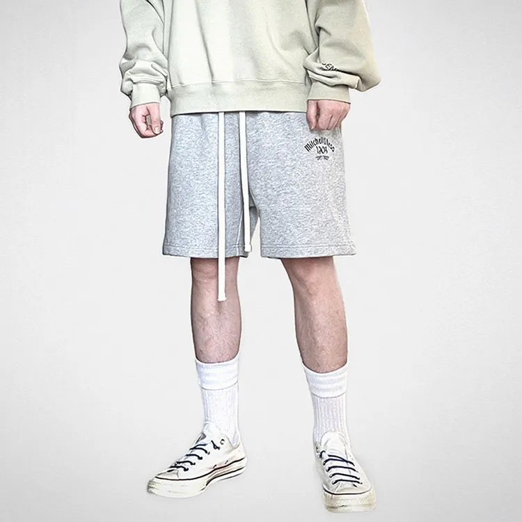 Mitchell & Ness Casual Shorts Unisex Gray-2