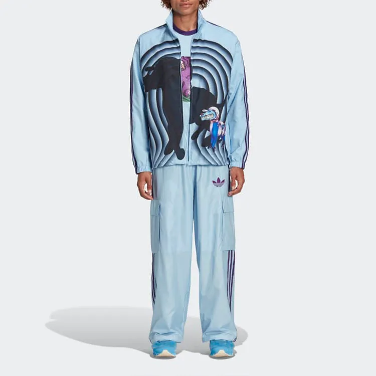 Adidas Originals Kerwin Frost Collection Jackets Men Pink Blue-2