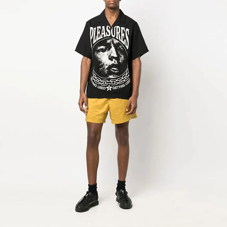 PLEASURES Shirts Men Black-1