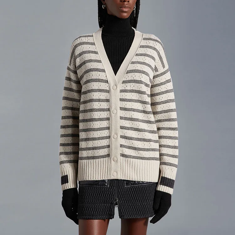 Moncler Sweaters Women's Light Beige-1
