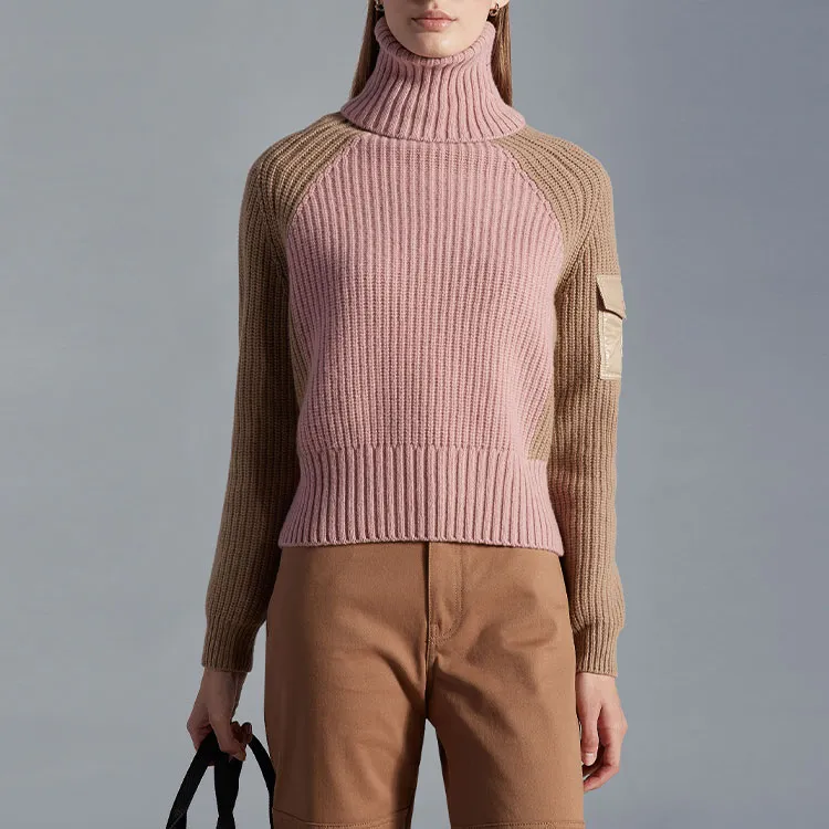 Moncler Cashmere Sweaters Women's Pink-1
