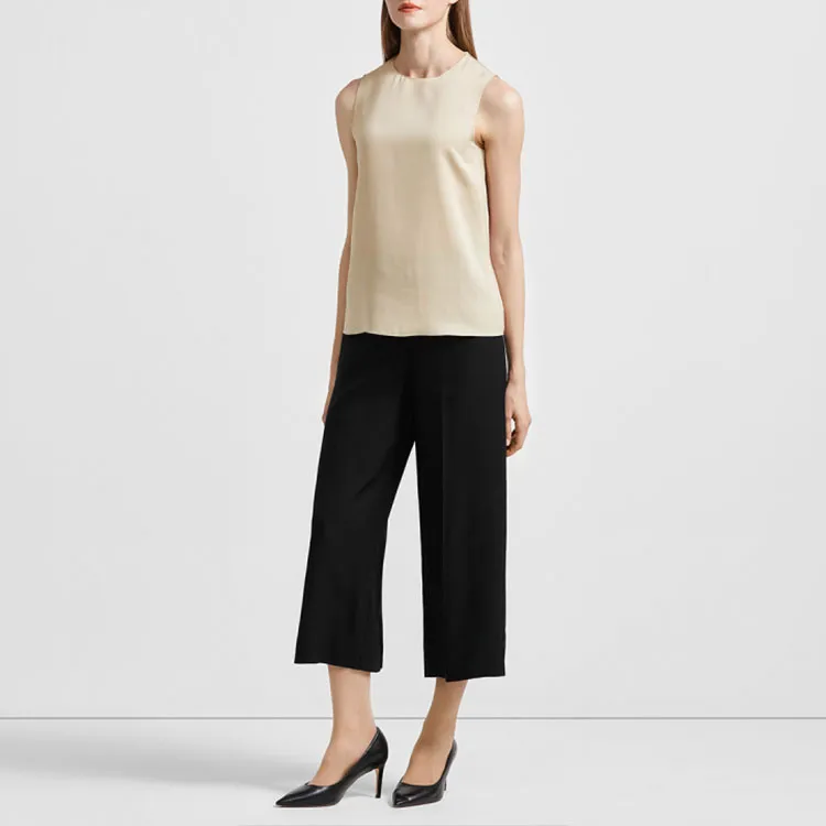 THEORY Tank Tops Women's Light Ginkgo-1