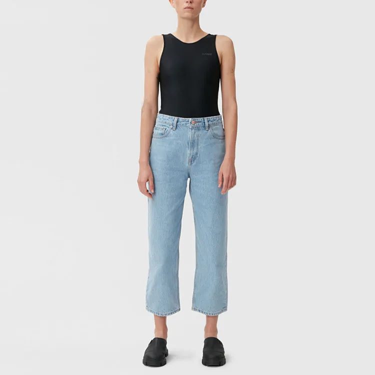GANNI Jeans Women's Light Blue-1