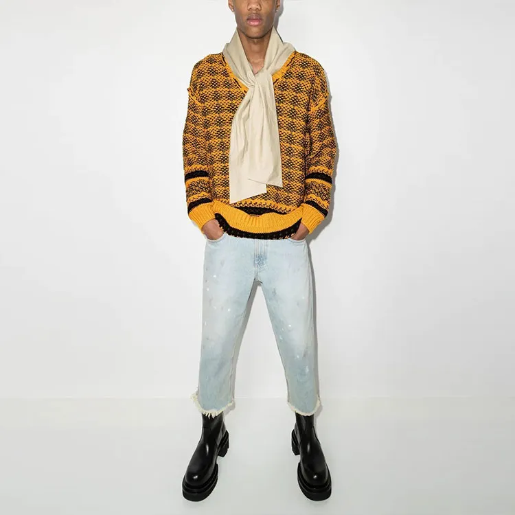 Maison Margiela Sweaters Men Orange-1