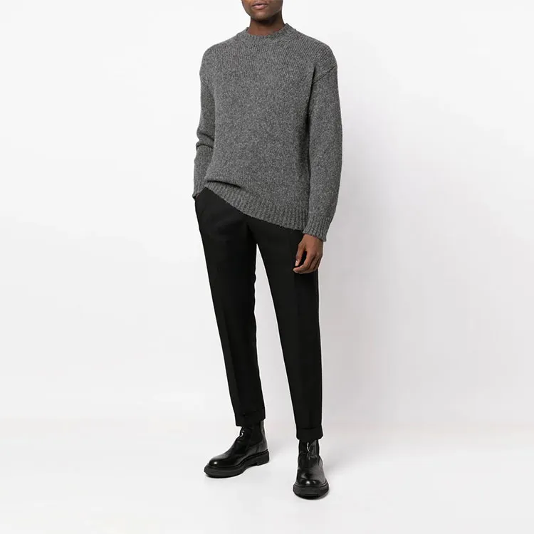 ROBERTO COLLINA Cashmere Sweaters Men Gray-1