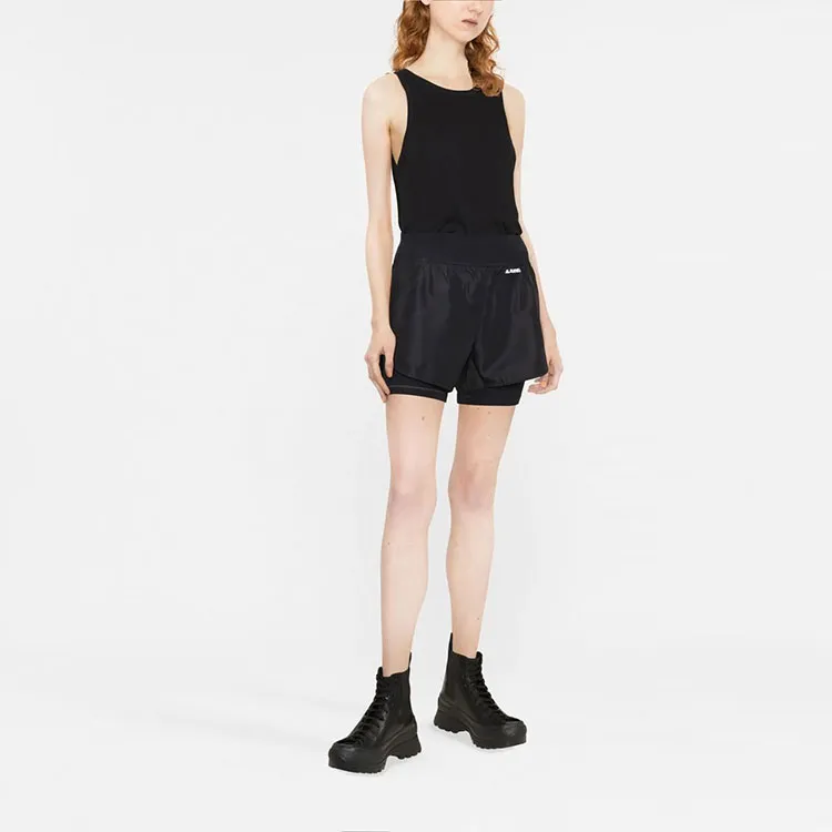 JIL SANDER Elasticated Waist Layered Shorts-1