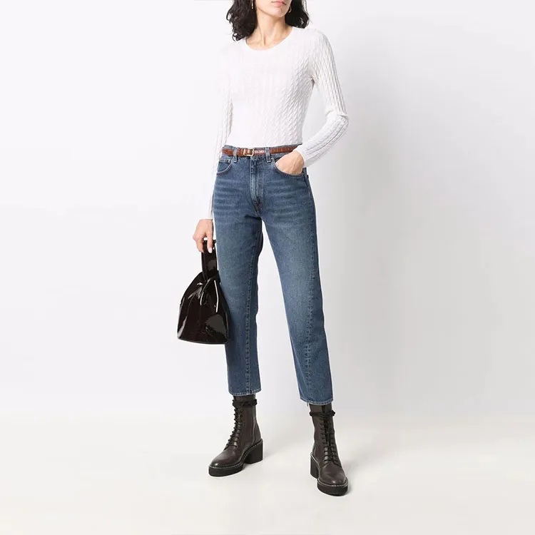 TOTEME SS22 Sweater Women's White-1