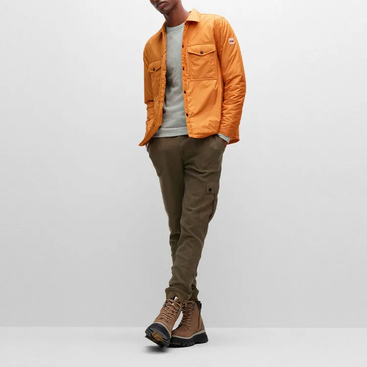 HUGO BOSS Jackets Men Orange-2