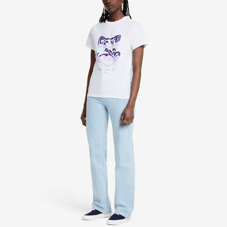 Maison Kitsune T Shirts Women's White-2