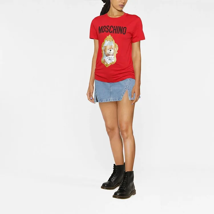 MOSCHINO T Shirts Women's Red-1
