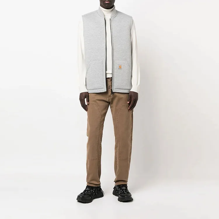 Carhartt WIP Logo patch Zip up Gilet-2