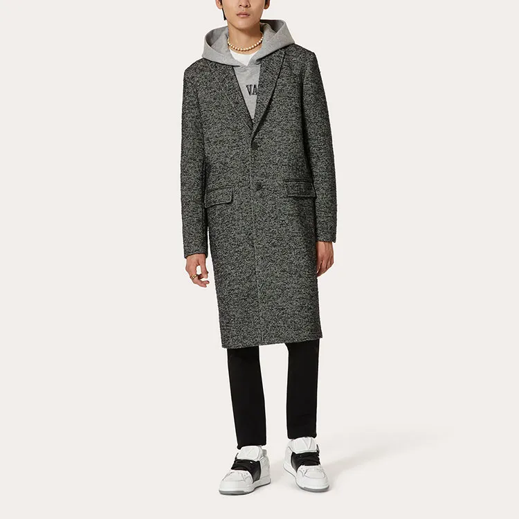 Valentino Single Breasted Long Sleeved Coat-1