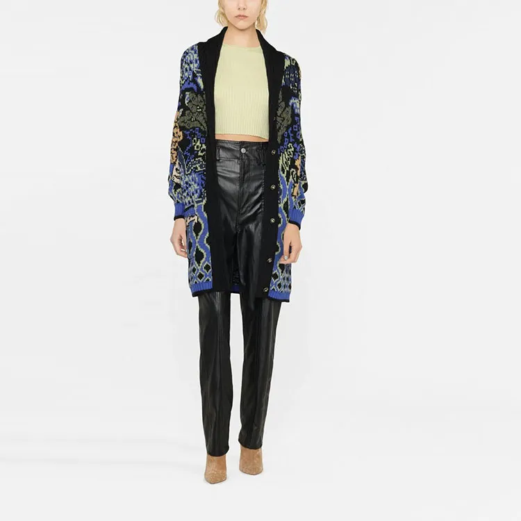 ETRO Pattern embroidered Cardigan-1