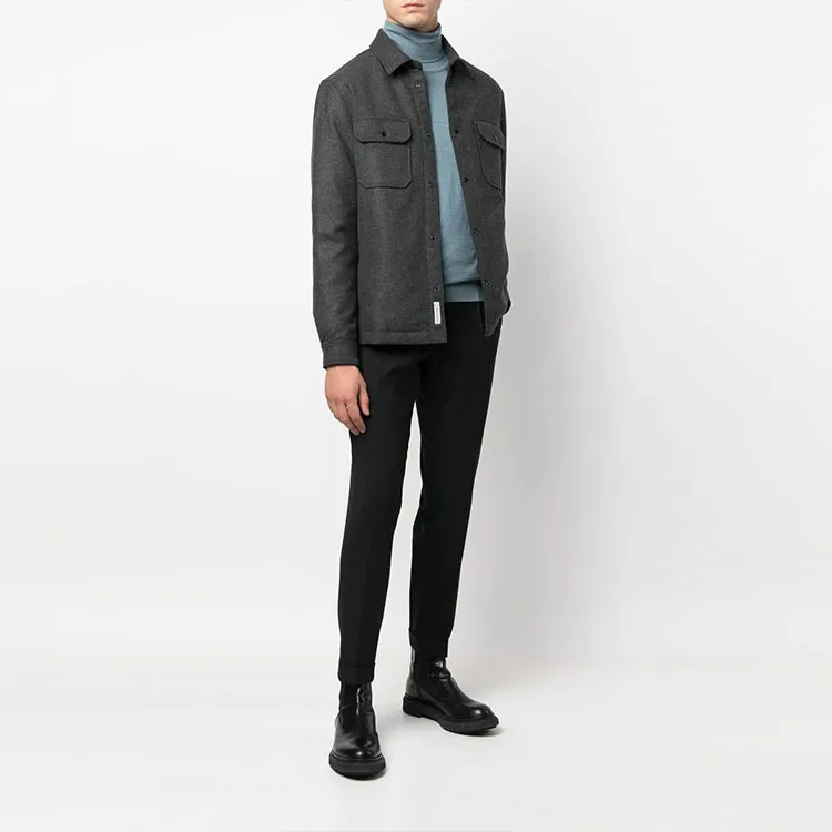WOOLRICH Alaskan Pocket Patch Overshirt-1
