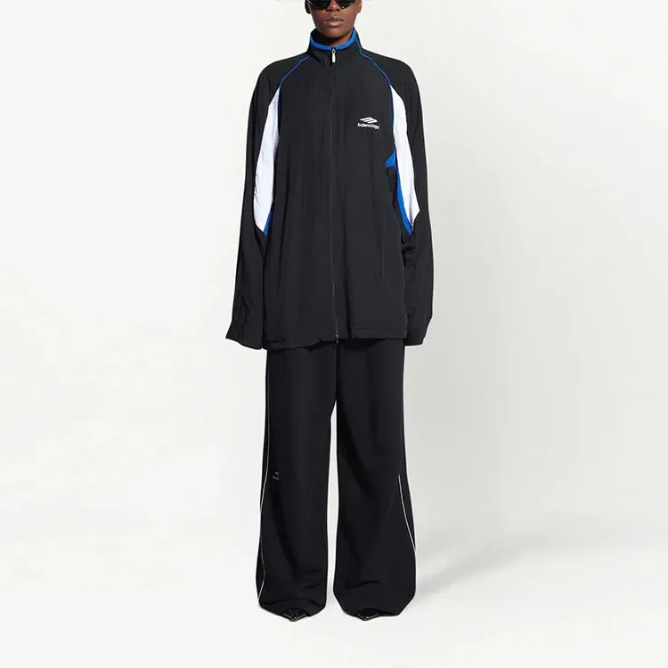 Balenciaga SS22 Cooling Jacket Loose Fit Women's Black-2