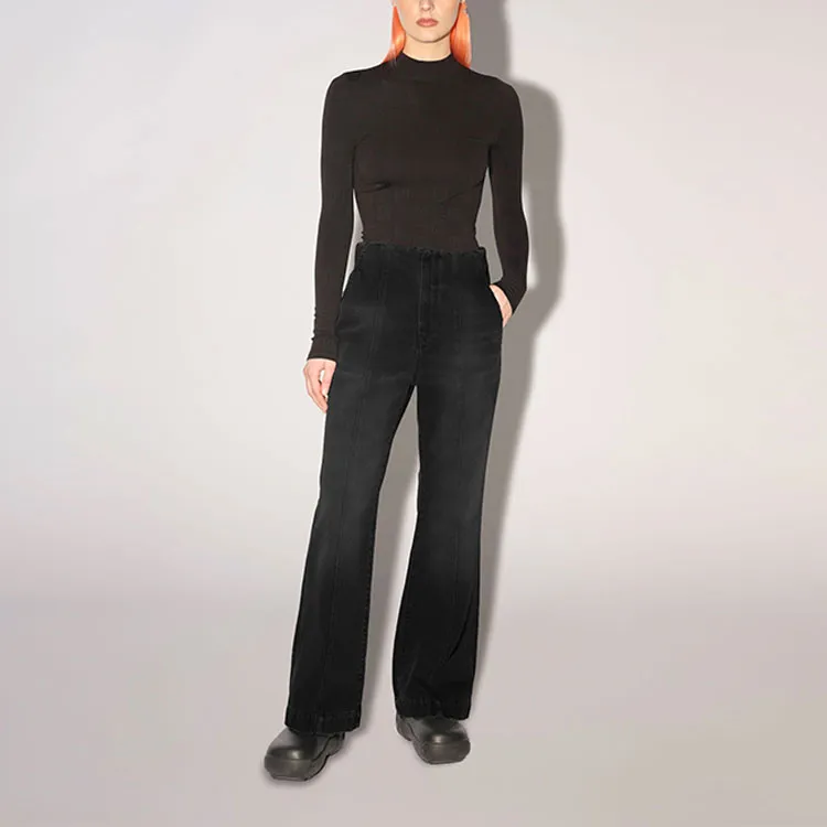 AMBUSH Flared Cropped Trousers-1