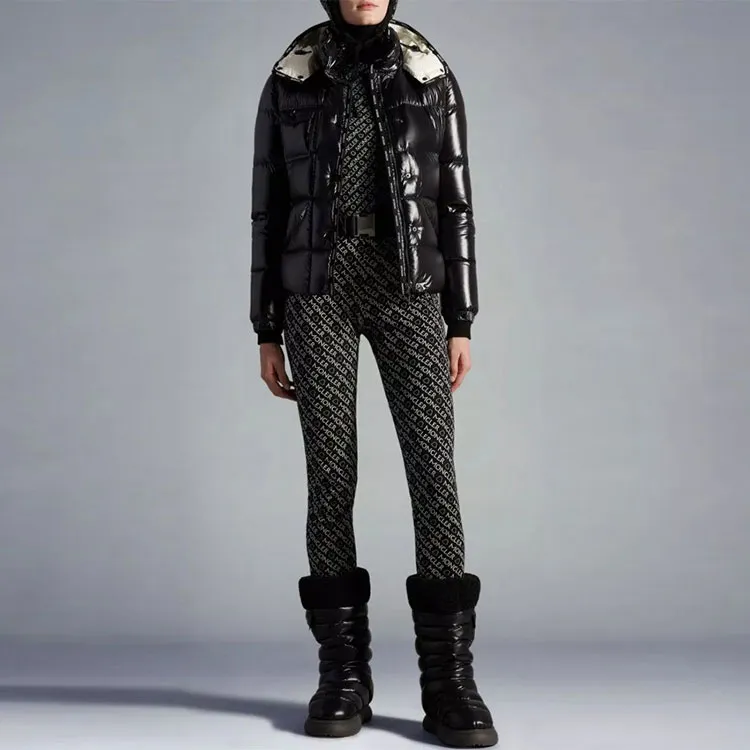 Moncler Flumet Short Down Jacket Black-1