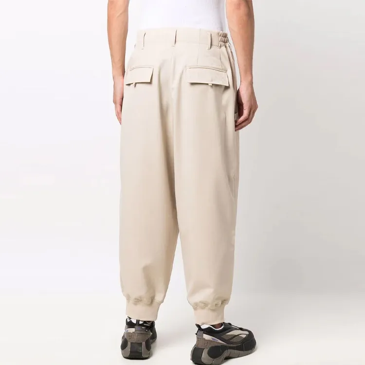 Y 3 Knitted Sweatpants Men Khaki-2