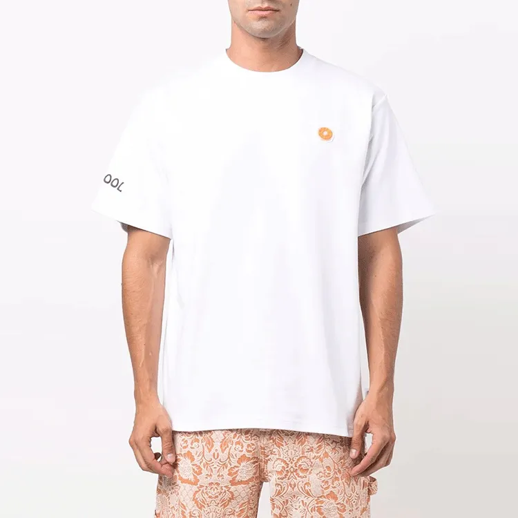GCDS T Shirts Men White-2