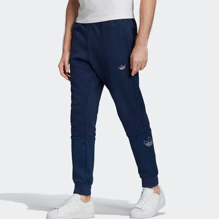 Adidas Originals SST Knitted Sweatpants Men Blue-2