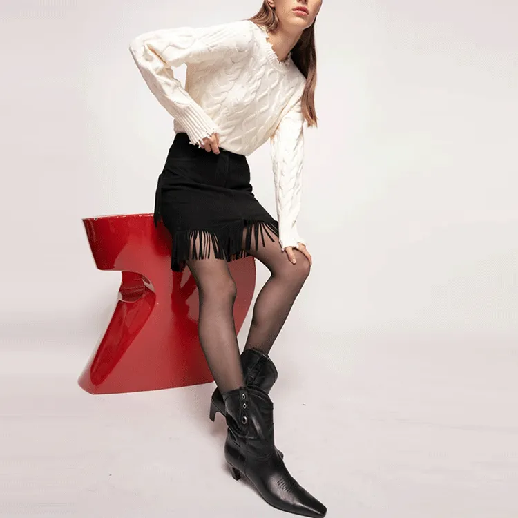 PINKO Maxi Cable-Knit Jumper-2