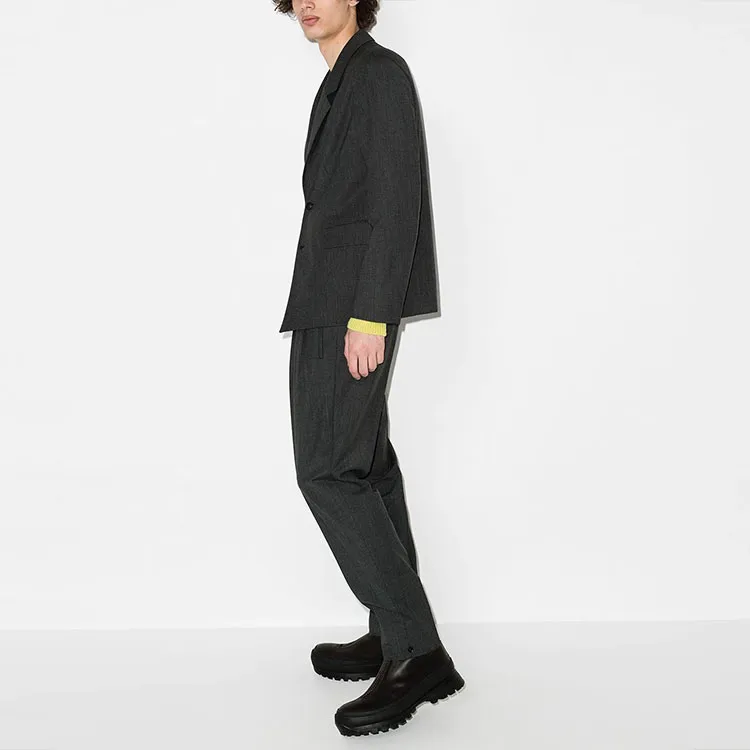 Ermenegildo Zegna Business Suits Men Gray-3