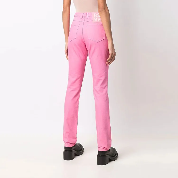 RAF SIMONS Jeans Women's Pink-2