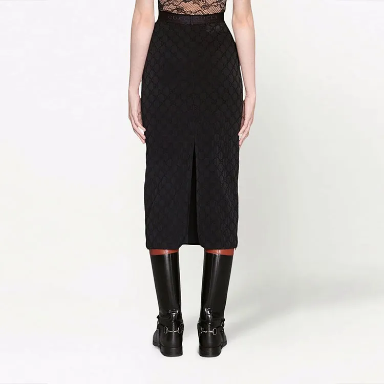GUCCI Gg Tulle Pencil Skirt-3