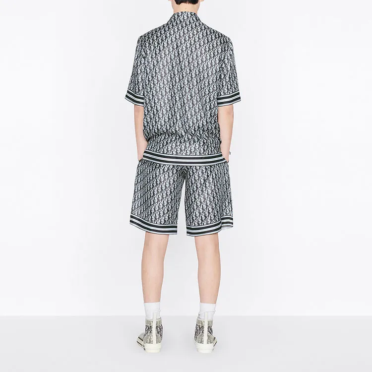 DIOR Quarterly New Products Casual Shorts Men Black-5