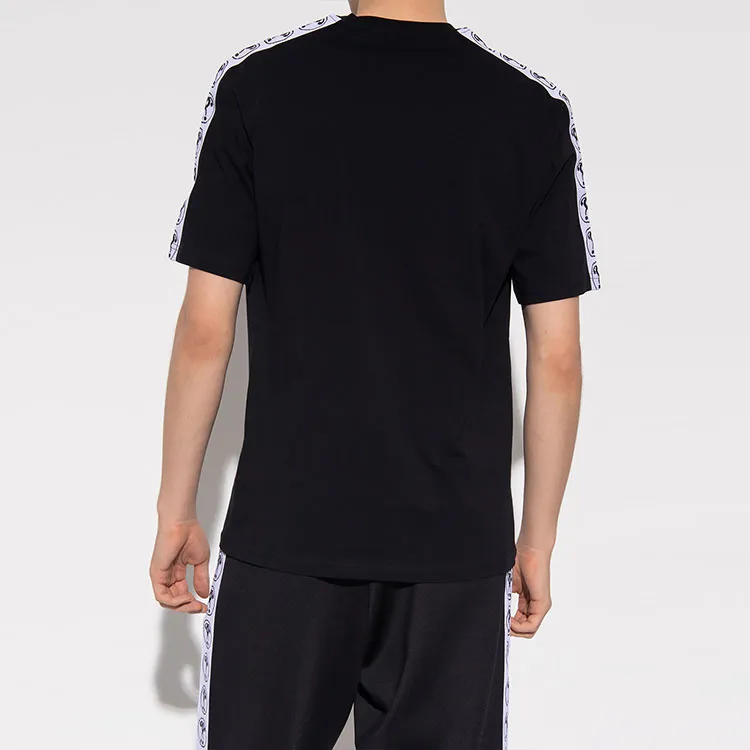 MOSCHINO Logo Tape Crewneck T Shirt-2