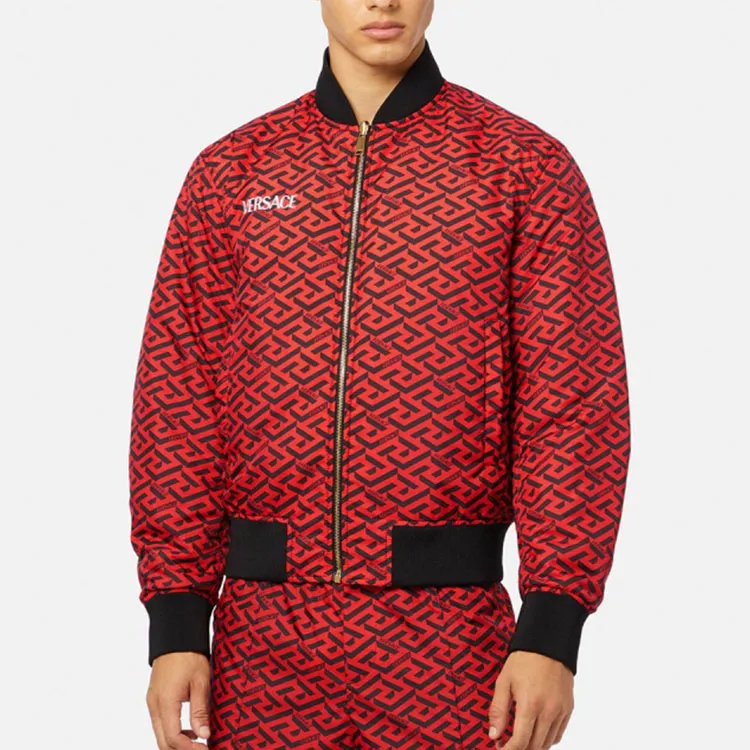 VERSACE Jackets Men Black-4