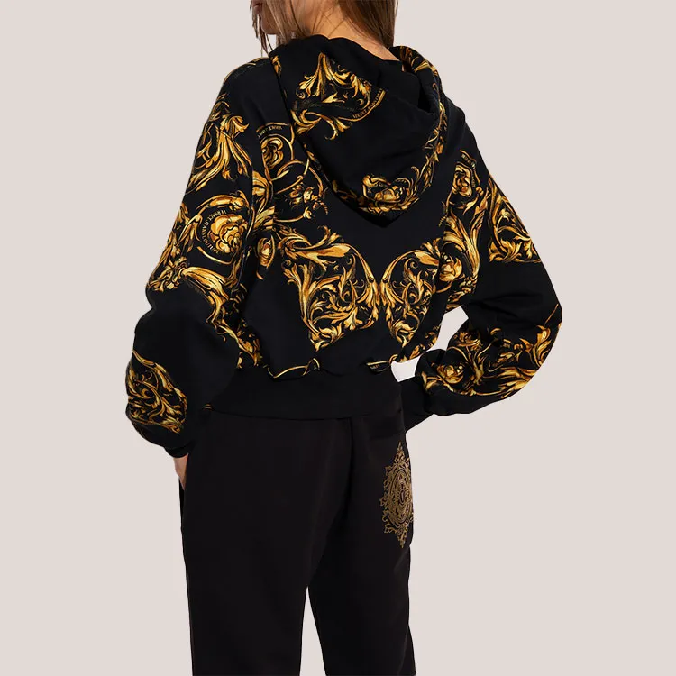 VERSACE JEANS COUTURE Sweatshirt Women's Black-3