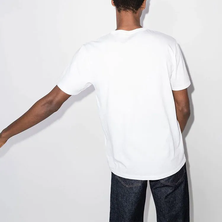 Maison Kitsune Chillax Fox Logo detail T shirt-3