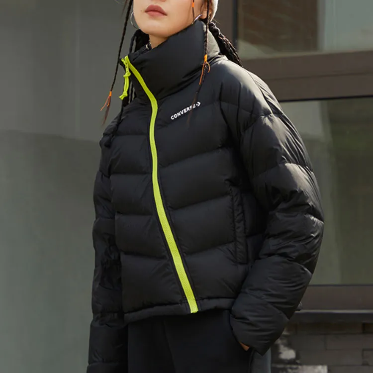 Converse Silo Down Jackets Women's Black-4
