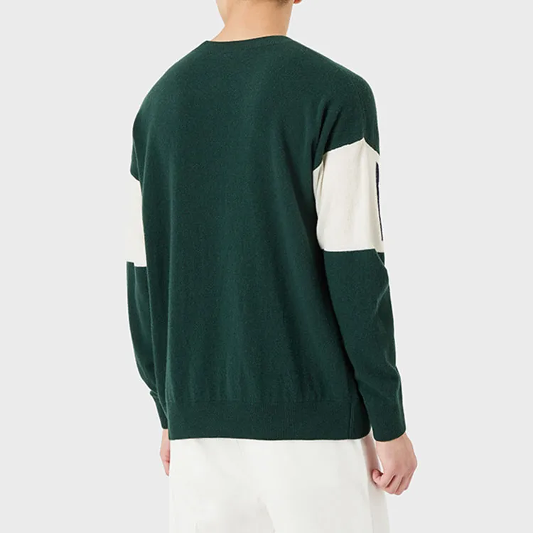EMPORIO ARMANI Cashmere Sweaters Men Green-3