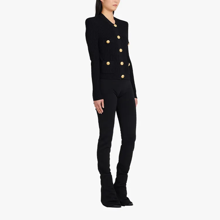 BALMAIN SS22 Knitwear Women's Black-4