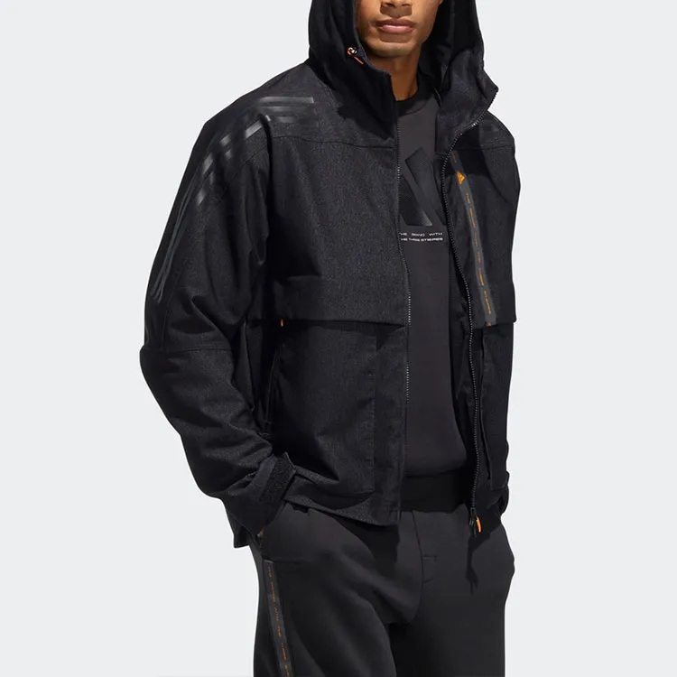 Adidas Jackets Men Black-3
