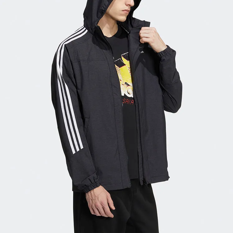Adidas Jackets Men Black-3