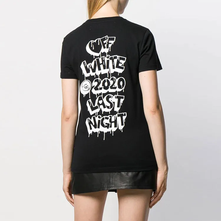OFF WHITE Ss20 T Shirts Women's Black-3