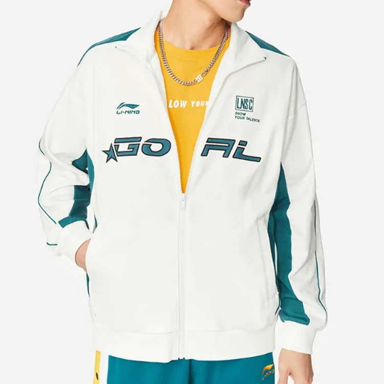 LiNing Sports Fashion Collection Jacket Unisex White-2