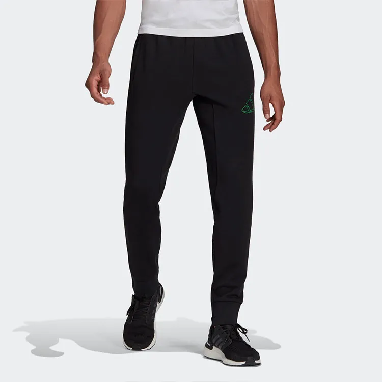 Adidas Sports Pants Men Black-3