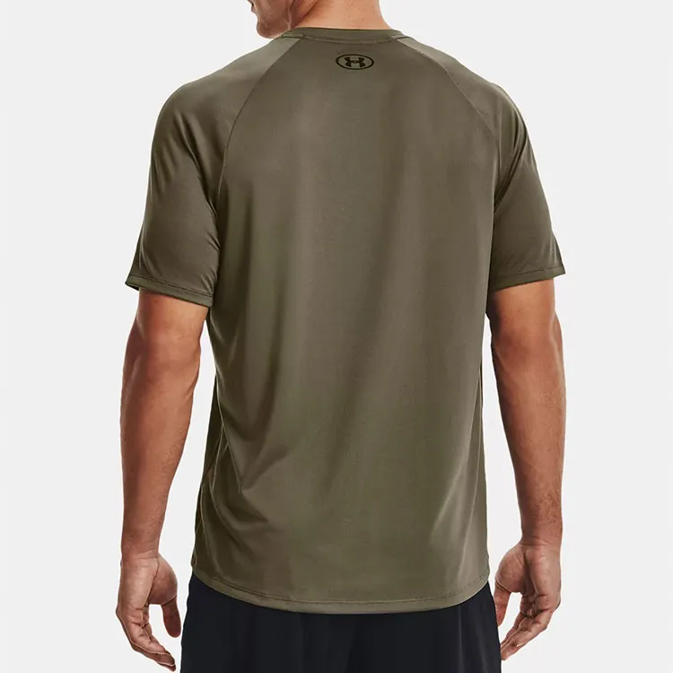 Under Armour Raglan Sleeve T Shirt Men's Tent Green-4