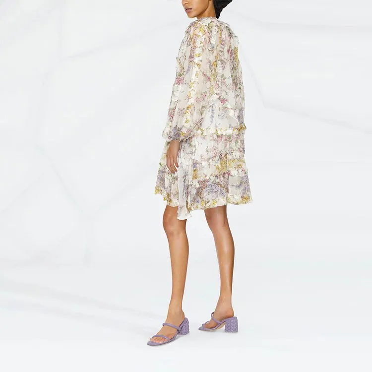 Zimmermann Long Sleeved Dresses Women's White-3