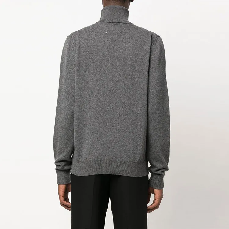 Maison Margiela High Neck Knit Jumper-2